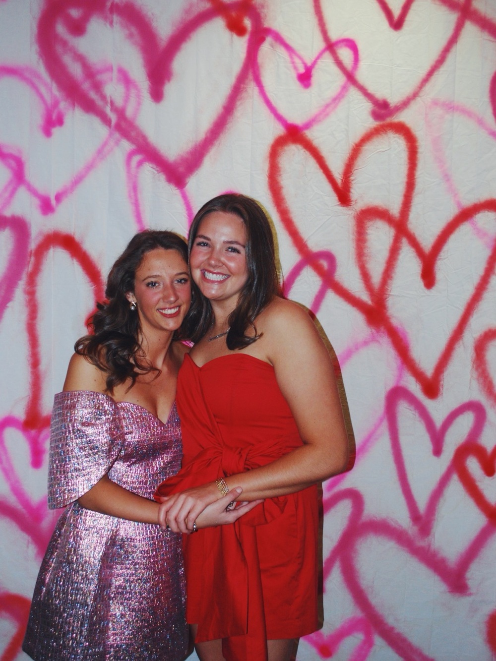 Tuckernuck Pink Iridescent Strapless Party Dress